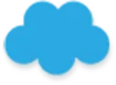 Navy Cloud Background