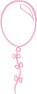 Pink Floating Doodle